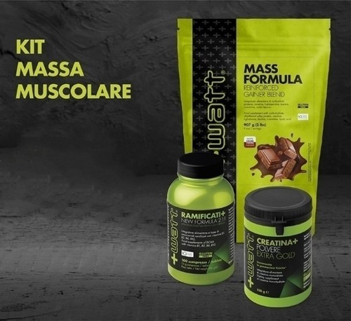 Watt kit massa muscolare - kit,