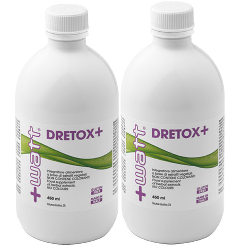 Watt dretox 2x450ml - +watt, dretox+