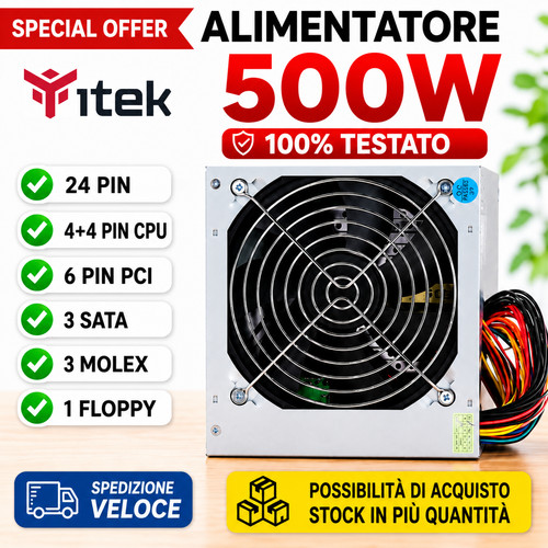 Alimentatore 500w per - ✅,