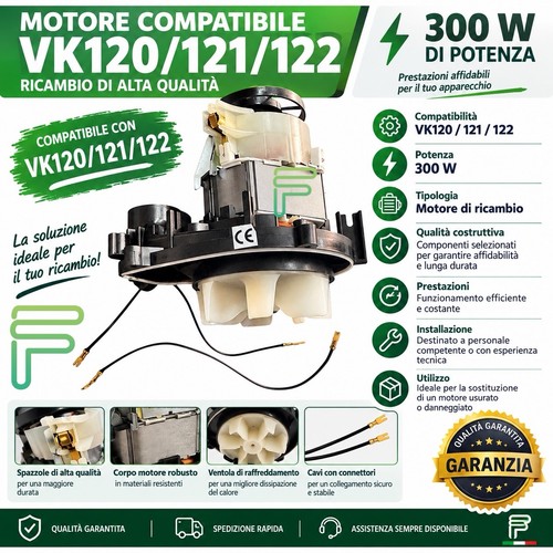 Motore folletto vk120 - motore, vk121