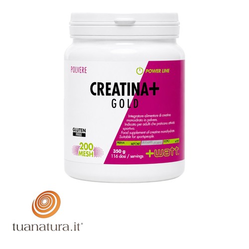 Creatina polvere gold 350 gr - creatina+,